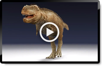 ティラノサウルスのARイメージ動画を見る